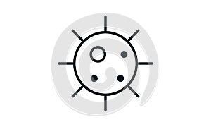 Cellule icon flat vector design can be used web and mobile apps.