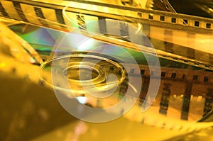 Celluloid with DVD in yellow