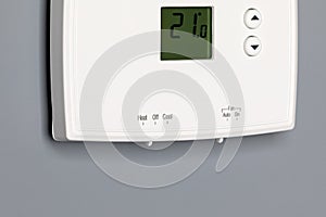 Celsius thermostat for home furnace and air conditioner