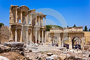 Celsus Library in Ephesus, Turkey