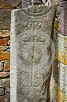 Celtic column, Kilkalmedar, Ireland
