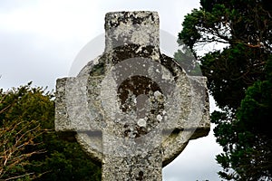 Celtic cross, Glendalough, Ireland