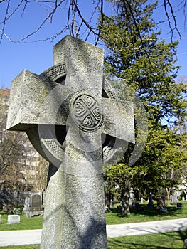 Celtic Cross Headstone photo