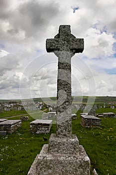 Celtic cross - II - Tintagel - Cornwall - UK