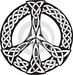 Celtic Design - Peace symbol