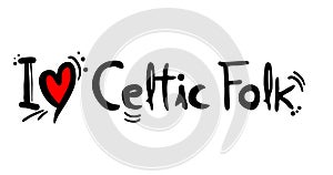 Celtic Folk music style