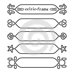 Celtic frames and ornament