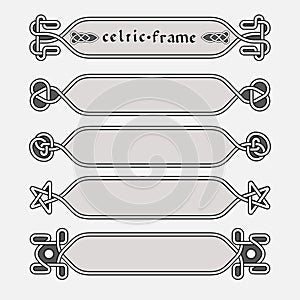 celtic frames and ornament