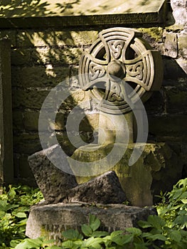 Celtic Headstone photo