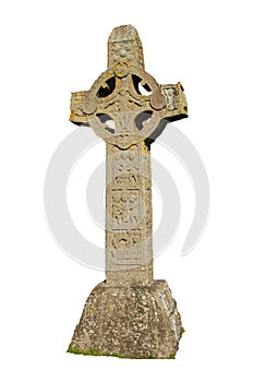 Celtic. High cross of the scriptures. Clonmacnoise. Ireland