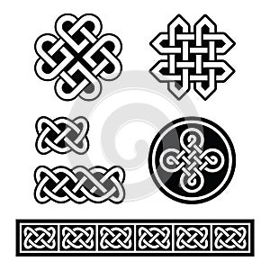 Celtic Irish patterns and braids -