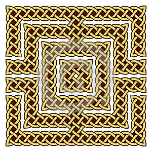 Celtic knot border