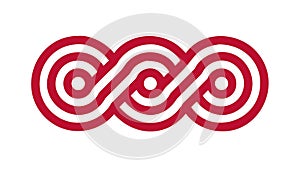 Celtic Knot Interlocking Loops Vector: Timeless Abstract Design, vector design Generative AI