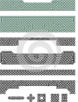 Celtic knot spacers and headers