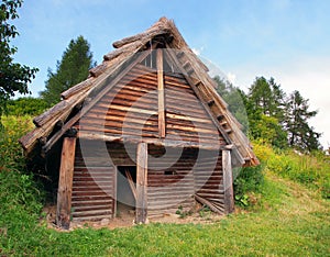 Keltský srub, Havránok, Slovensko