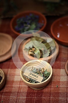 Celtic medicinal herbs - dry herbs