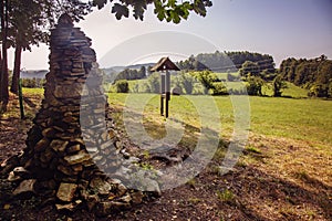 Celtic oppidum in Trisov photo