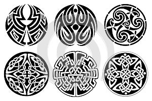 Celtic ornament photo