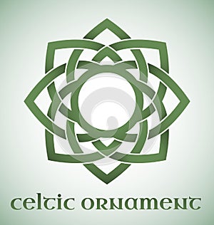 Celtic ornament with gradients