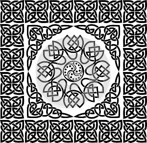 Celtic ornament, vector photo