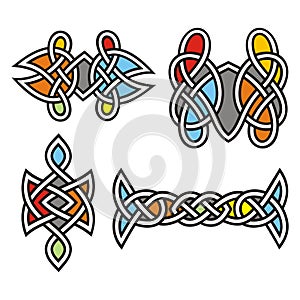 Celtic ornamental designs