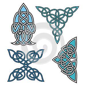 Celtic ornamental designs