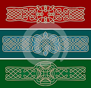 Celtic ornaments and patterns