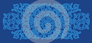 Celtic pattern ornament decoration design element