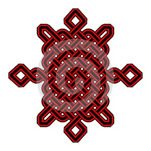 Celtic Pattern Vector Ancient Pagan Scandinavian Sacred Knotwork Symbol