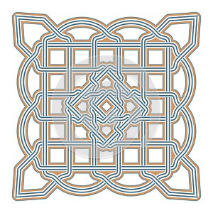 Celtic Pattern Vector Ancient Pagan Scandinavian Sacred Knotwork Symbol