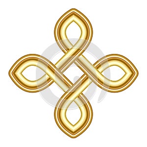 Celtic Pattern Vector Ancient Pagan Scandinavian Sacred Knotwork Symbol