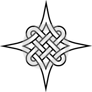 Celtic quaternary knot of eternity