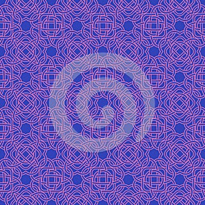 Celtic seamless pattern in Medieval style. Plexus background