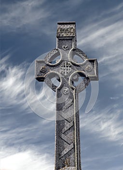 Celtic stone cross