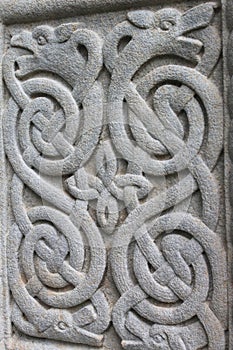 Celtic stone ornament