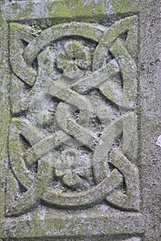 Celtic stone ornament