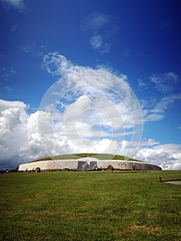 Celtic tomb Newgrange (BrÃÂº na BÃÂ³inne, Boune; ) - Ireland photo
