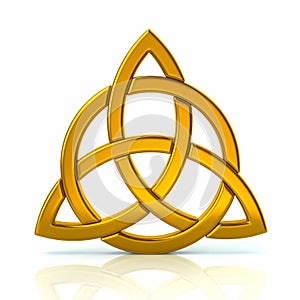 Celtic trinity knot photo