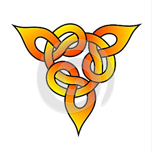 Celtic triquetra