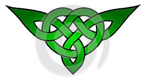 Celtic triquetra knot