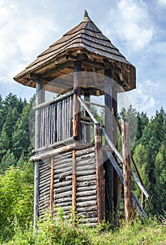 Keltská strážna veža na Havránku - Slovensko