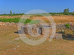 Celtic well in Dalmatian hinterland