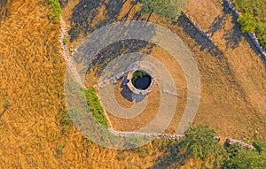 Celtic well in Dalmatian hinterland