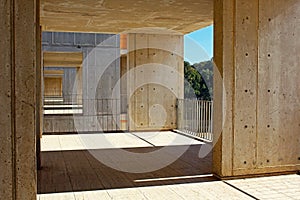 Cement Architecture of the Salk Institute