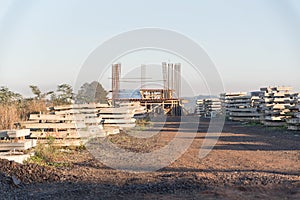 Cement artifacts for viaduct construction 01