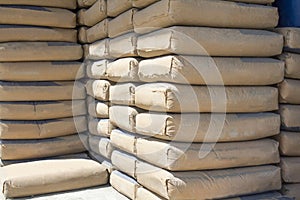 Cement bags