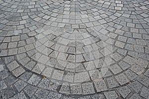 Cement Block Walk way texture background