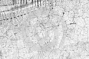 Cement crack texture background