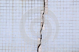Cement crack wall texture background