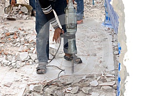 Cement drilling